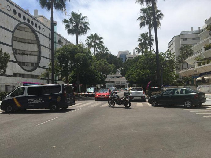 Calle tiroteo Marbella