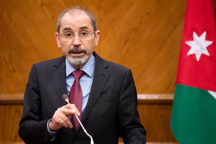 El ministro de Exteriores de Jordania, Ayman Safadi