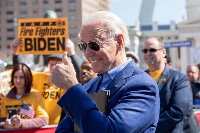 El exvicepresidente de Estados Unidos Joe Biden. 