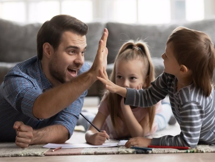 El refuerzo positivo tiene excelentes resultados en la educación de los niños