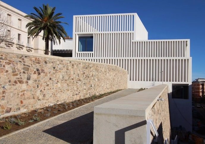 Nuevo edificio del futuro Museo de Arte Contemporáneo Helga de Alvear de Cáceres