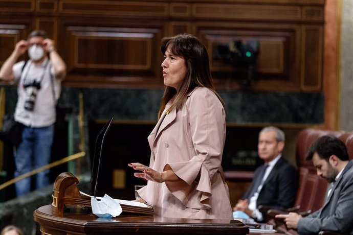 La portavoz del Grupo Junts per Catalunya en el Congreso de los Diputados, Laura Borrs
