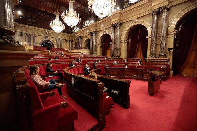 Pleno del Parlament del 3 de junio.