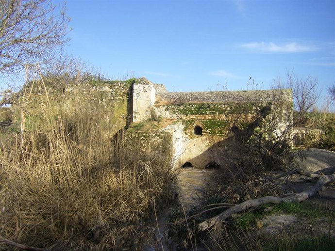 Molino de San Pedro, en el ámbito del río Guadaíra