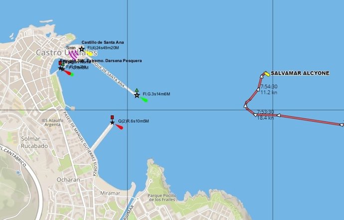 Muere un pescador de 72 años en Castro Urdiales