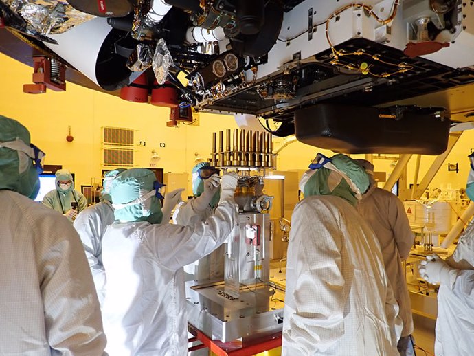 VÍDEO Tres robots a bordo del rover Perseverance tomarán muestras de Marte