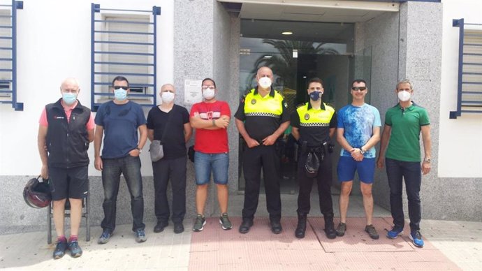 Ningún contagiado en la plantilla de Policía Local de Guillena tras someterse a test del Covid-19