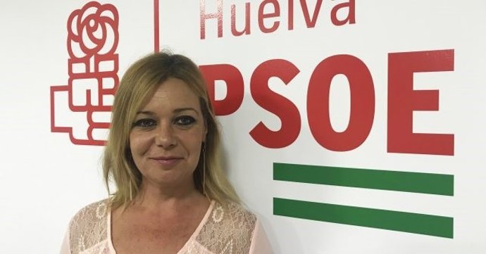 La secretaria de Política Social, Salud y Cooperación Internacional de la Ejecutiva Provincial del PSOE de Huelva, Rocío Cárdenas.