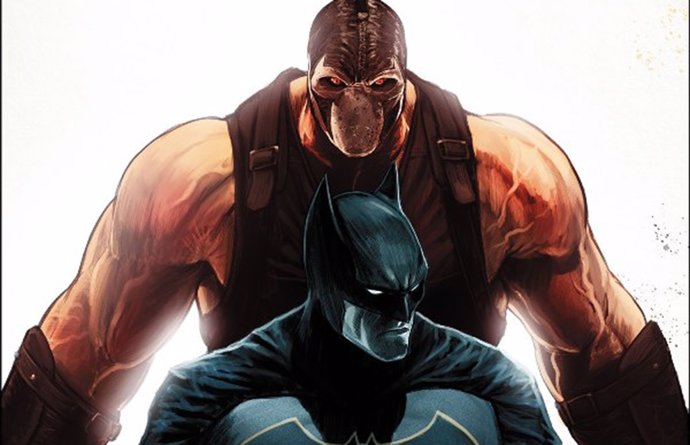 Bane y Batman en los cómics de DC