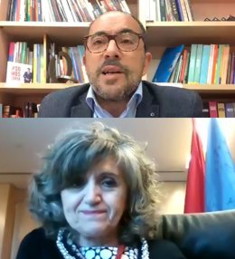 María Luisa Carcedo y Luis Rey explican el Ingreso Mínimo Vital.