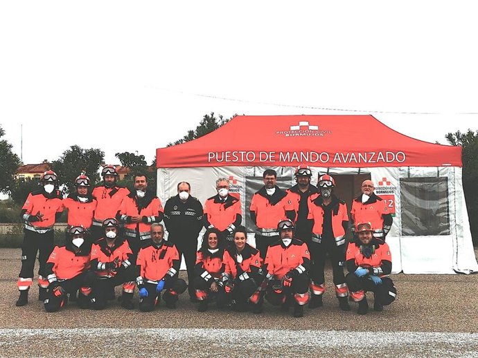 Efectivos de Protección Civil de Bormujos