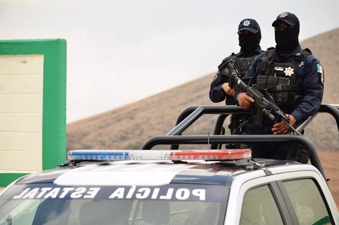 Policía estatal de Zacatecas, México