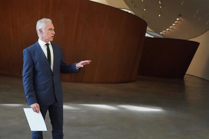 El Director General del Museo Guggenheim Bilbao, Juan Ignacio Vidarte, 