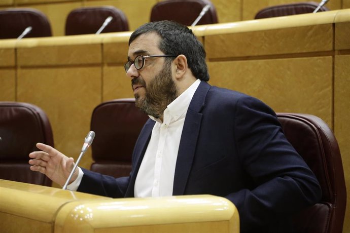 El senador autonómico, Vicen Vidal, de MÉS per Mallorca