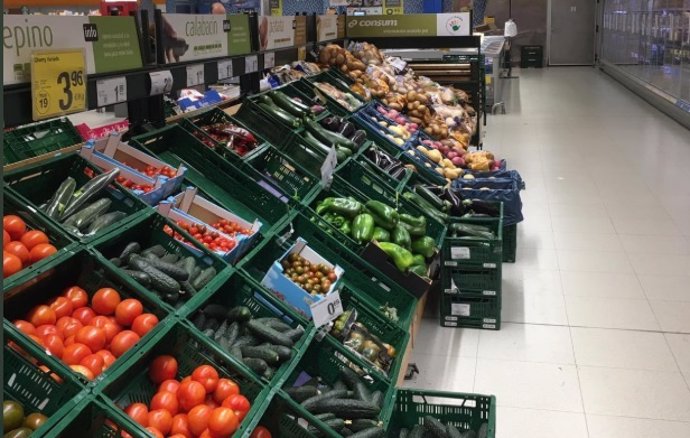 Imatge d'un supermercat Consum