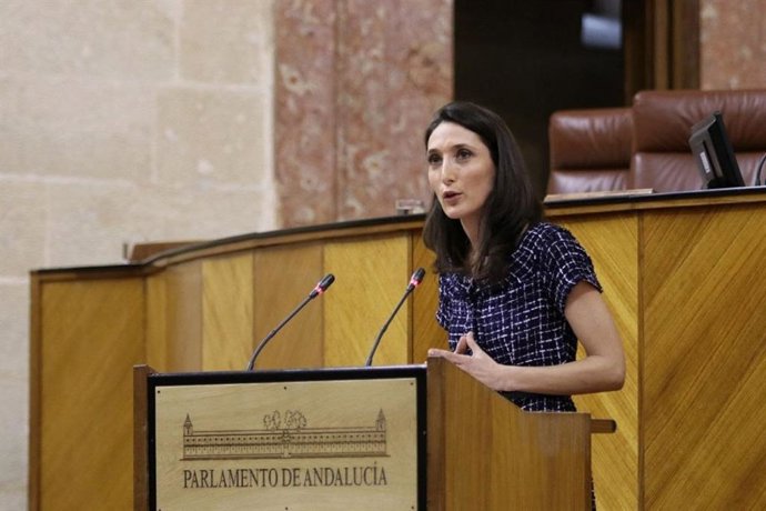 La parlamentaria andaluza de Ciudadanos (Cs) Mónica Moreno.