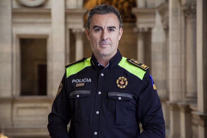 L'intendent major Pedro Velázquez, nou cap de la Gurdia Urbana de Barcelona.