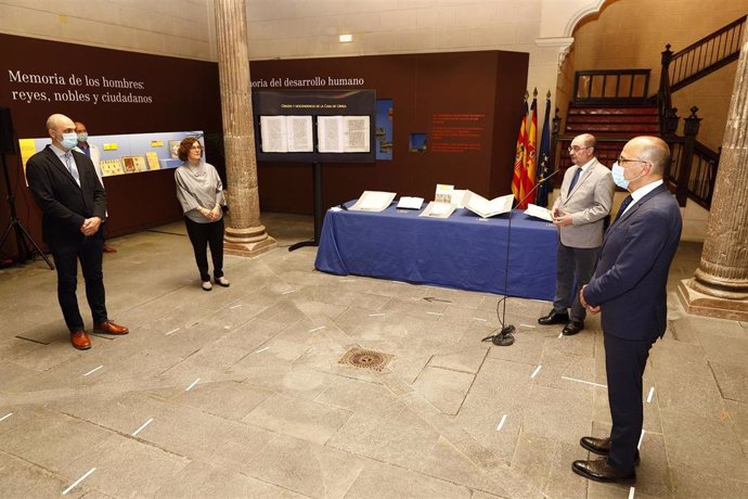 El presidente del Gobierno de Aragón presenta el número 20 de la revista DARA, dedicado al Conde de Aranda.