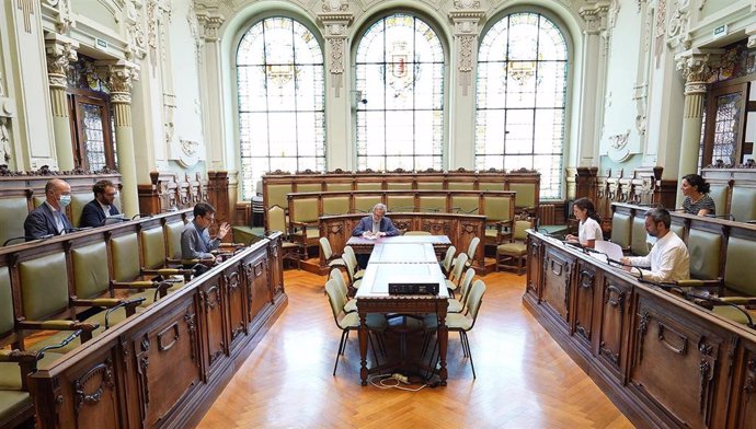 Reunión del Grupo de Trabajo del Ayuntamiento de Valladolid este viernes, 5 de junio.
