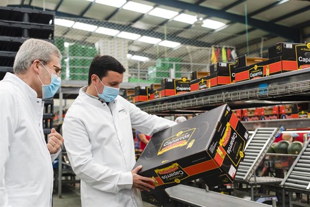 Javier Aureliano García visita 'Caparros Nature'