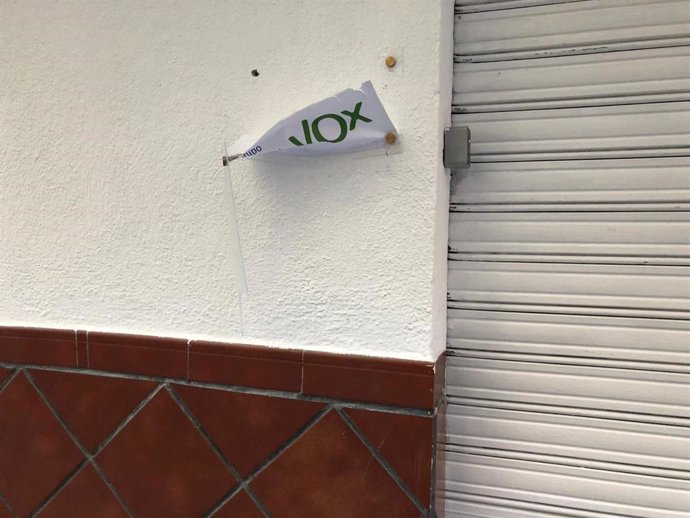 Vox denuncia el ataque a sus dependencias municipales en Maracena