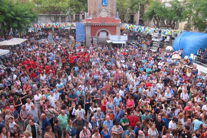 Fiestas de Grcia de Barcelona (archivo)