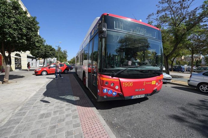 Autobús de la Línea Norte de Tussam