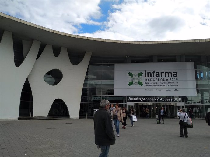 Congreso Europeo de la Oficina de Farmacia y Salón de Medicamentos y Parafarmacia - Infarma 2019 en el recinto Gran Via de Fira Barcelona
