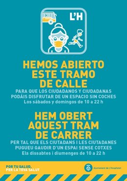 L'Hospitalet cortará el tráfico de seis calles este fin de semana