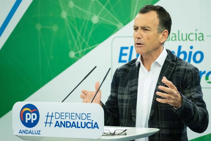 El vicesecretario de Sectores Productivos del PP-A, Pablo Venzal. Imagen de archivo.