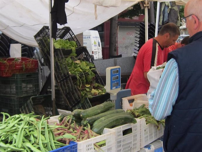 Verduras, hortalizas, mercado agroecológico