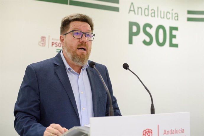 El portavoz adjunto del PSOE-A Rodrigo Sánchez Haro, en una foto de archivo.