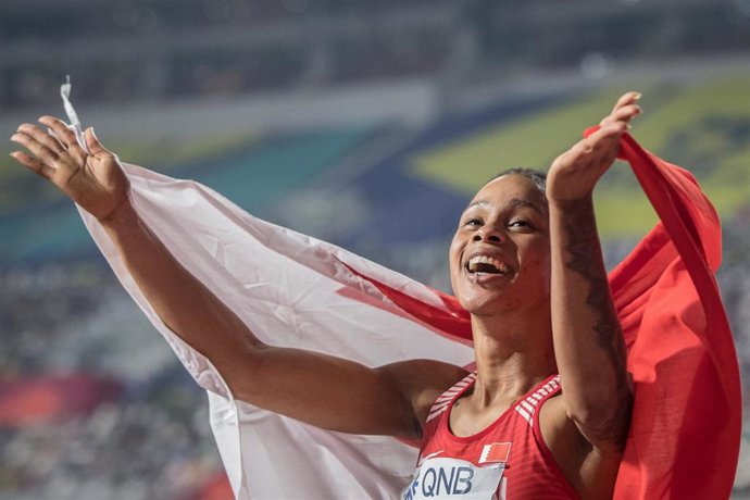 La atleta bareiní Salwa Eid Naser, campeona del mundo de 400 metros