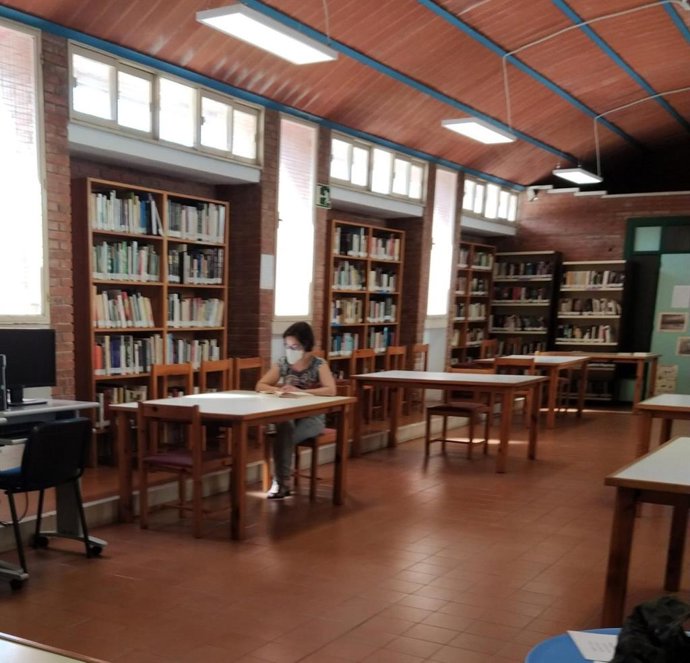 Una biblioteca de Huelva