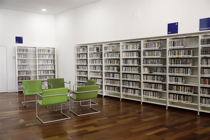 Interior de la biblioteca municipal de la capital Iván de Vargas