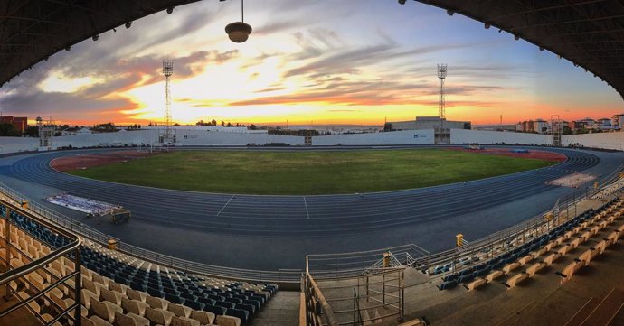 Huelva.- El Estadio Iberoamericano de Atletismo 'Emilio Martín' reabre el lunes 