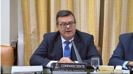 El director general de la ONCE José Luis Martínez Donoso en el Congreso