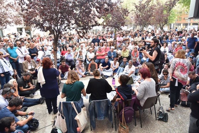 Asamblea de Más Madrid en septiembre de 2019