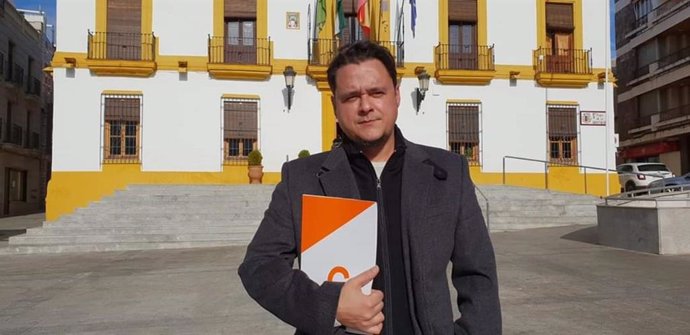 Juan Leiva, portavoz de la agrupación de Ciudadanos (Cs) en Bailén (Jaén).