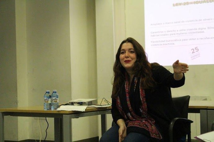 La exdiputada Ángela Rodríguez (Podemos)