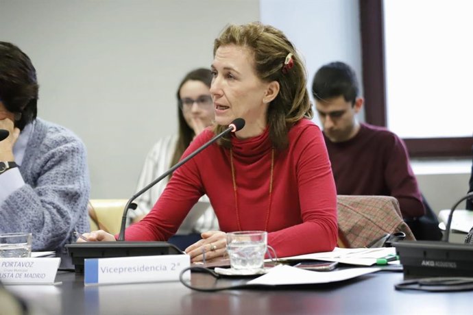 Imagen de recurso de la edil del PSOE en el Ayuntamiento de Madrid, Maite Pacheco.
