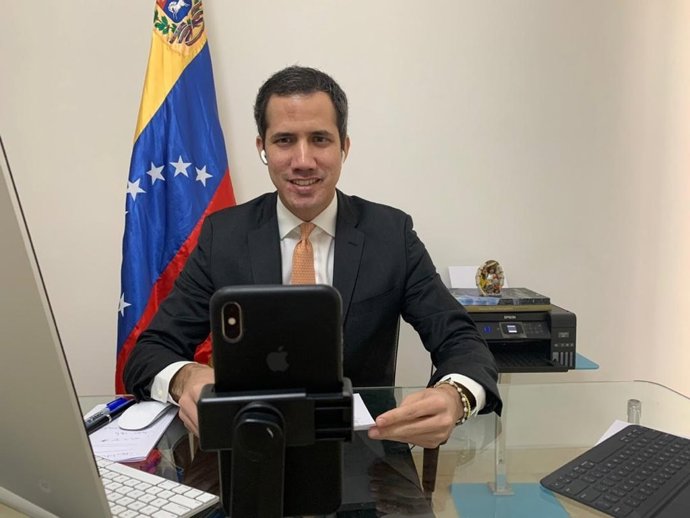 El autoproclamado presidente de Venezuela, Juan Guaidó