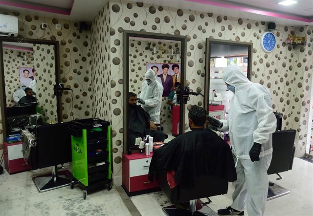 Peluquería de Calcuta