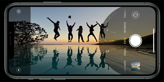 fotografía grupal con el iPhone 11 Pro