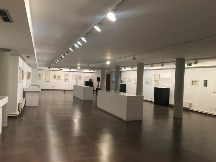 Imagen de la sala de Exposiciones de la Casa Revilla de Valladolid.