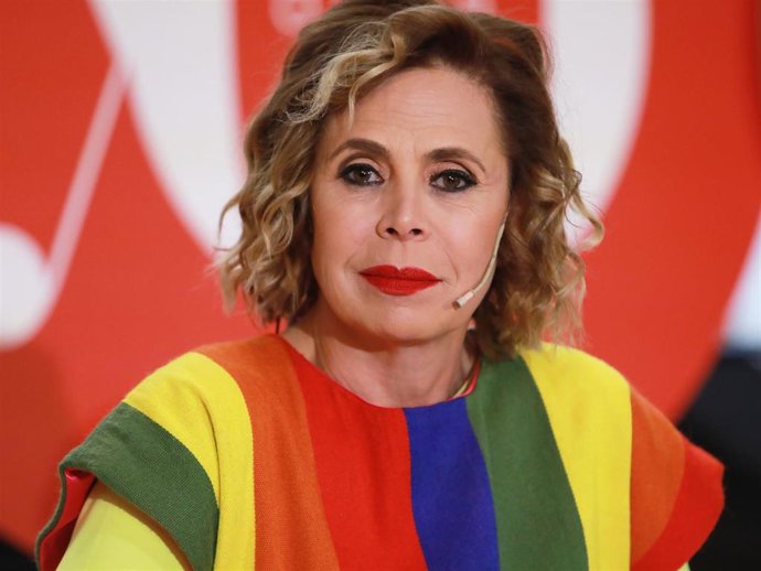 Ágatha Ruiz de la Prada durante la presentación de la lista de las 500 mujeres más influyentes de España publicada por YO DONA
