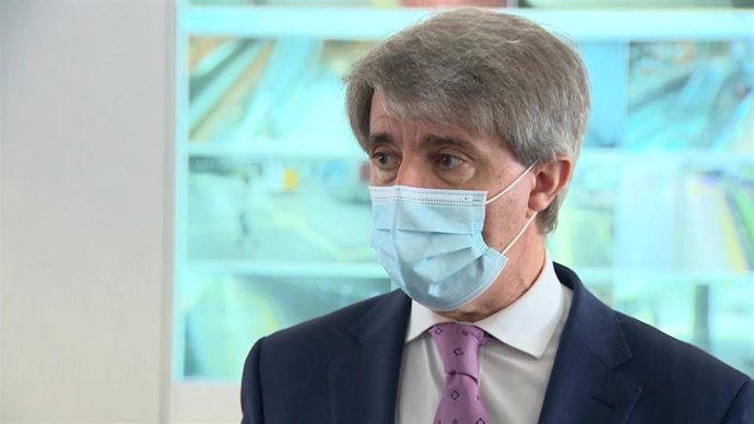 El consejero de Transportes, Ángel Garrido, en el Consorcio de Transporte Regional