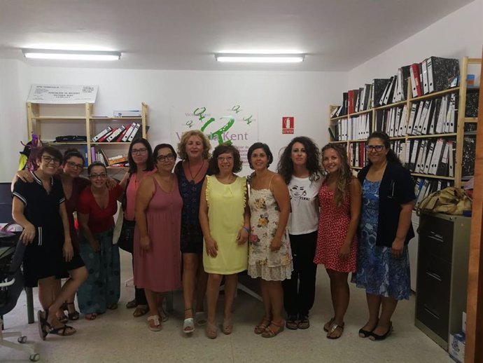 CádizAlDía.-Diputación presenta los objetivos de Igualdad a la Asociación de Mujeres Progresistas Victoria Kent