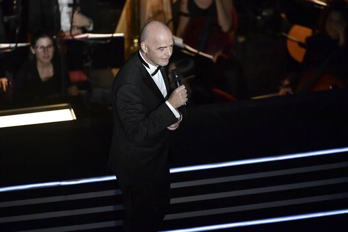 Gianni Infantino durante la gala de 'The Best' de 2019