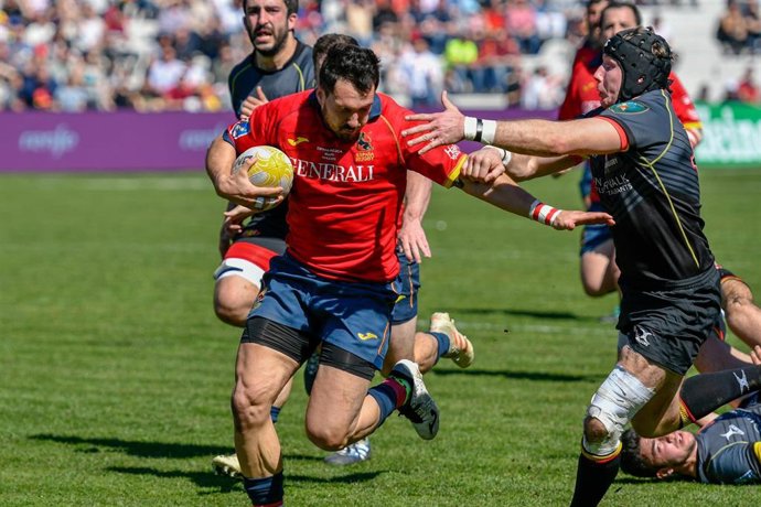 Imagen del Alemania-España de la última jornada del Campeonato de Europa de 2019 
